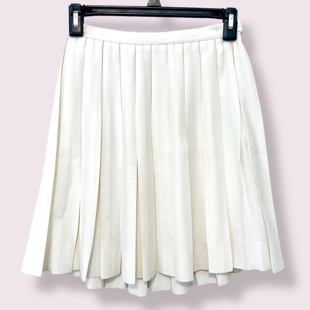 Vintage pleated tennis skirt